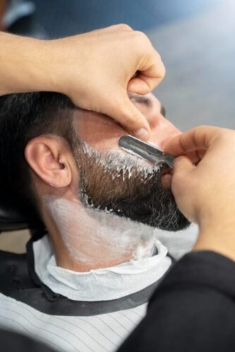 Barba desenhada Jb barbearia
